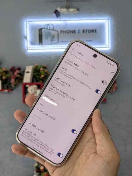 Kể từ Android 15 , điện thoại Google Pixel tại Việt Nam đã được hỗ trợ tính năng VoLTE chính thức từ Google - phonezstore.vn