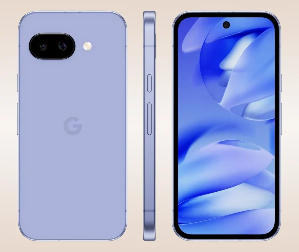 So sanh thiet ke tong the Google Pixel 9a vuong vuc va Pixel 8a bo cong 9a