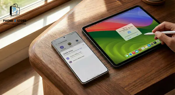 HOT: Google Pixel 10 Series Dùng Quick Share "Bắn" File Sang iPhone Qua AirDrop Không Cần App 4 Quick Share trên Pixel 10 Series kết nối được với Iphone qua AirDrop | Phone Z Store