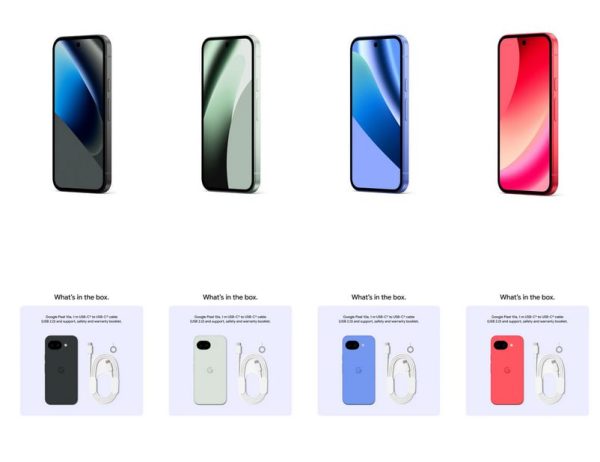 Google Pixel 10a Lộ Diện: 4 Màu Sắc Cực "Cháy" Và Vẫn Giữ Lại Khay Sim Vật Lý? 2 Pixel 10a lộ diện với 4 màu sắc nổi bật cùng phụ kiện trong hộp | PhoneZStore.vn