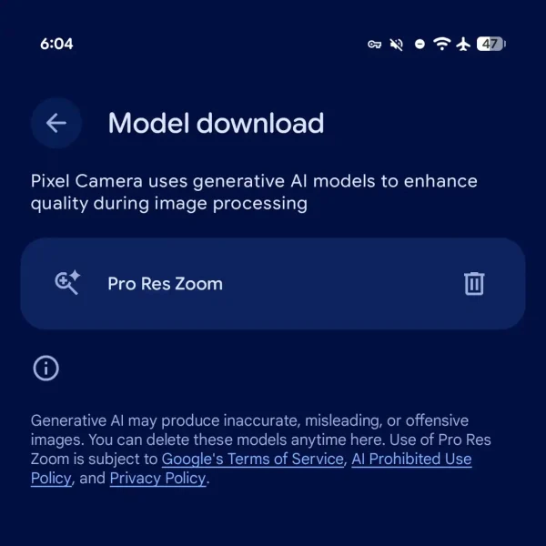 Google tung ra Pixel Camera 10.3: Đổi tên 'Pro Res Zoom' 100x 3 Pixel Camera 10.2 Pro Res Zoom | PhoneZStore.vn