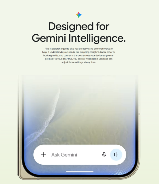 Google Pixel 11 Pro Fold Quốc Tế 9 Gemini Intelligence on Pixel 11 Pro Fold - PhoneZStore