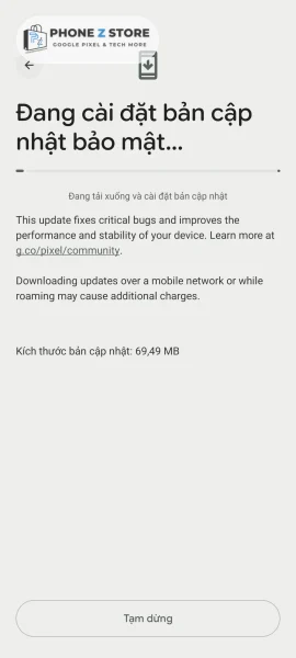 Google Tung Bản Cập Nhật Google Pixel Tháng 7 2026: Sửa Lỗi Bootloop Chí Mạng, Người Dùng Từ Pixel 6 Đến Pixel 10 Cập Nhật Ngay! 2 Google Pixel Update 07-2026 | PhoneZStore.vn